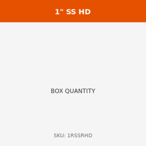 1" Heavy Duty Stainless Steel Ratchet | BOX OF 20