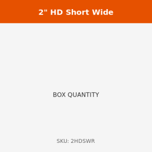 2" Heavy Duty Short Wide Ratchet | BOX OF 20