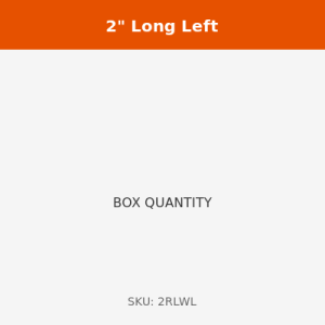 2" Long Wide Handle Ratchet - Left Hand | BOX OF 20