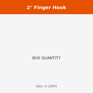 2" Short Wide Handle Ratchet with Finger Hook | BOX OF 20
